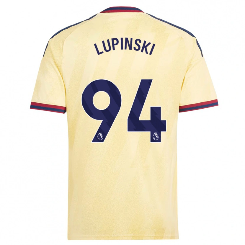 Danxen Heren Remi Lupinski #94 Licht Geel Middernachtblauw Thuisshirt Derde Tenue 2026/27 T-Shirt