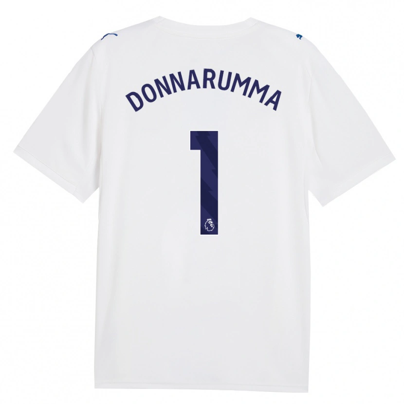 Danxen Heren Gianluigi Donnarumma #1 Marine Wit Thuisshirt Derde Tenue 2026/27 T-Shirt