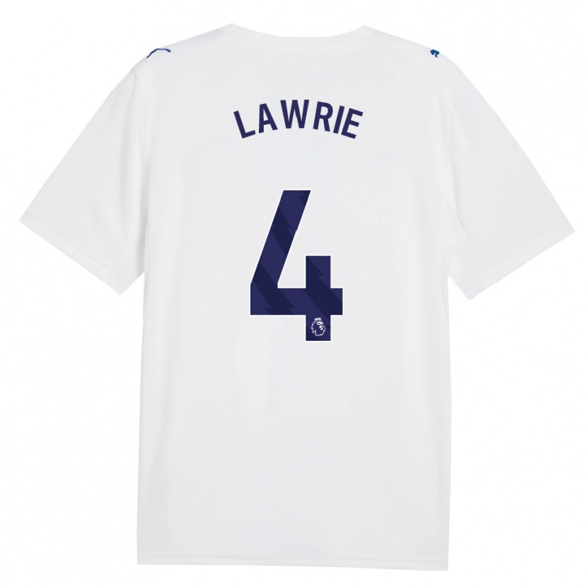 Danxen Heren Freddie Lawrie #4 Marine Wit Thuisshirt Derde Tenue 2026/27 T-Shirt
