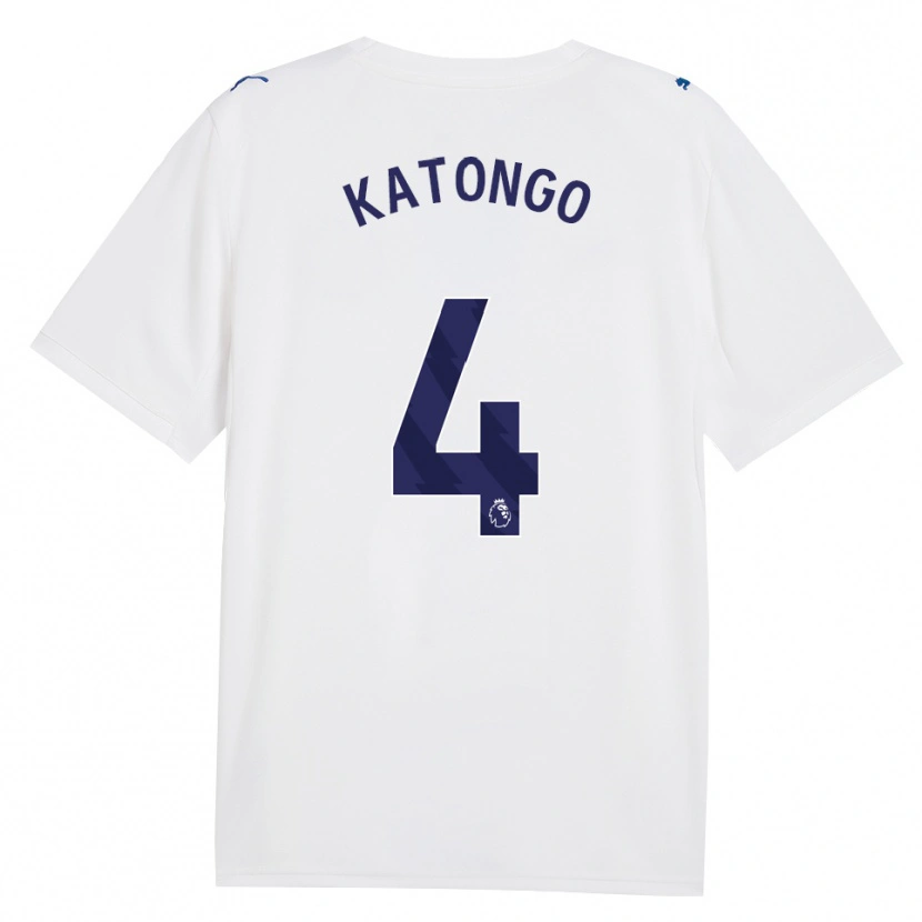 Danxen Heren Jadel Katongo #4 Marine Wit Thuisshirt Derde Tenue 2026/27 T-Shirt