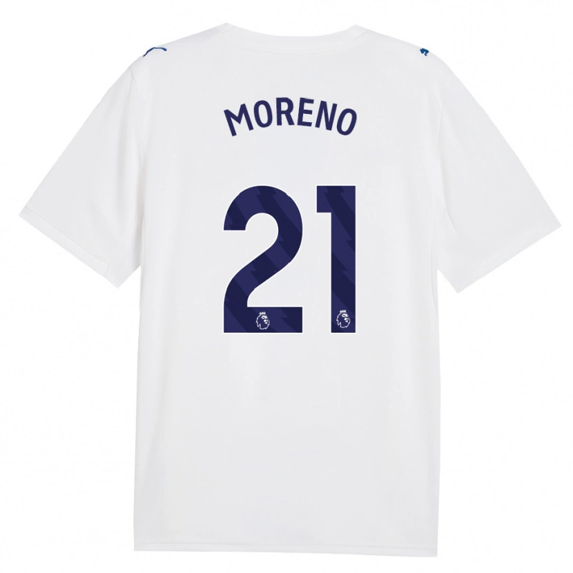 Danxen Heren Marlos Moreno #21 Marine Wit Thuisshirt Derde Tenue 2026/27 T-Shirt