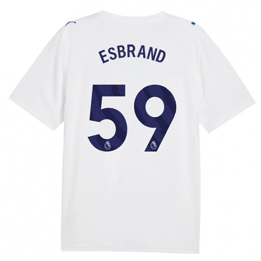 Danxen Heren Josh Wilson-Esbrand #59 Marine Wit Thuisshirt Derde Tenue 2026/27 T-Shirt