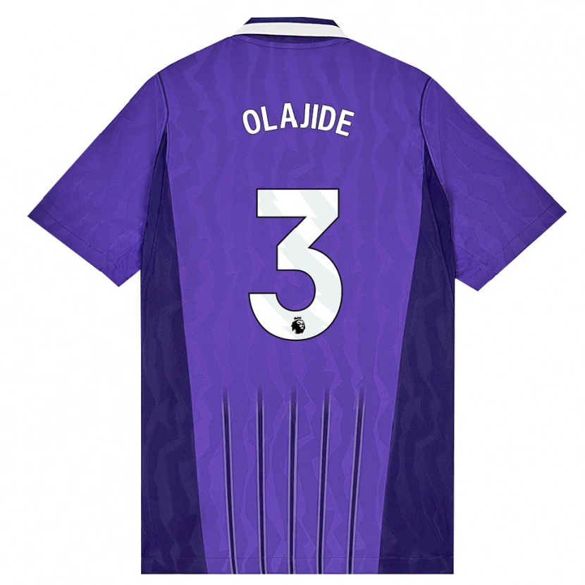 Danxen Heren Solomon Olajide #3 Paars Wit Thuisshirt Derde Tenue 2026/27 T-Shirt