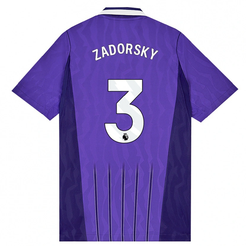 Danxen Heren Shelina Zadorsky #3 Paars Wit Thuisshirt Derde Tenue 2026/27 T-Shirt