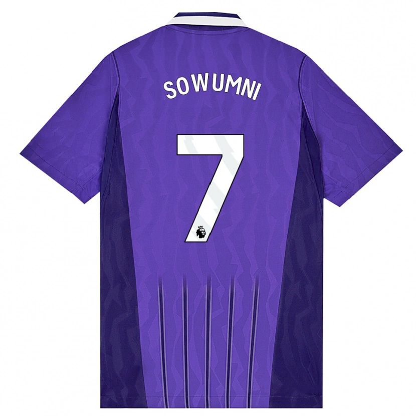 Danxen Heren Elisha Sowunmi #7 Paars Wit Thuisshirt Derde Tenue 2026/27 T-Shirt