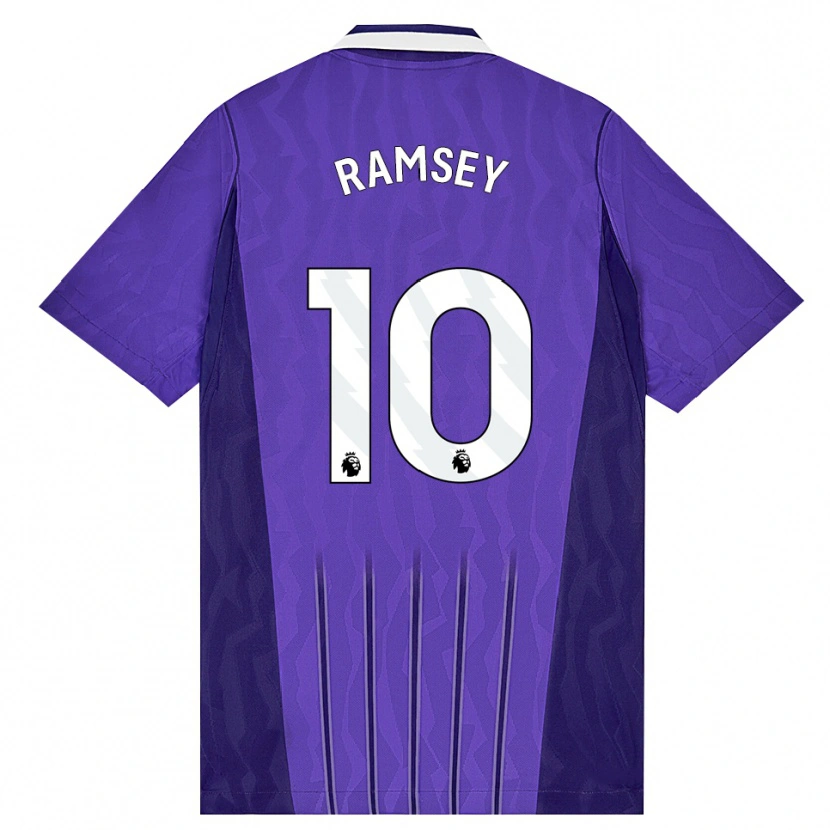 Danxen Heren Cole Ramsey #10 Paars Wit Thuisshirt Derde Tenue 2026/27 T-Shirt