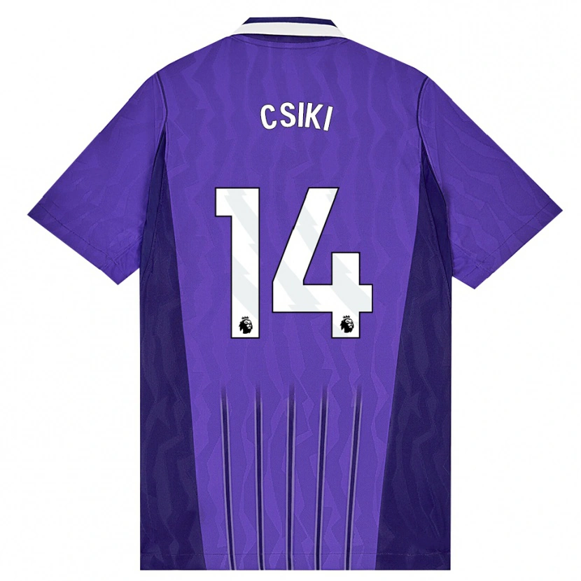 Danxen Heren Anna Csiki #14 Paars Wit Thuisshirt Derde Tenue 2026/27 T-Shirt