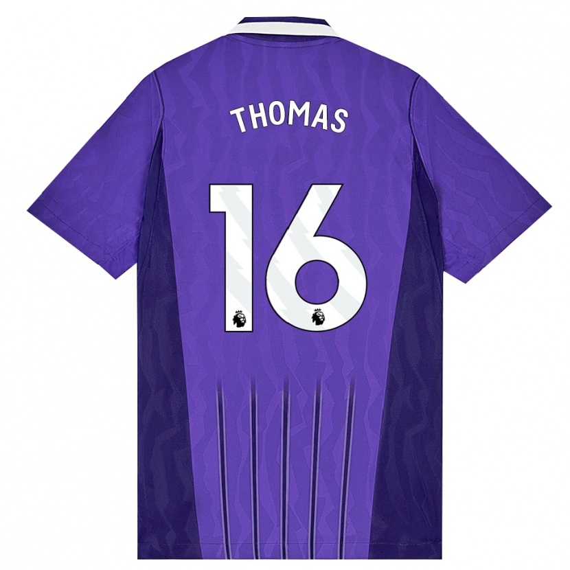 Danxen Heren Cameron Thomas #16 Paars Wit Thuisshirt Derde Tenue 2026/27 T-Shirt