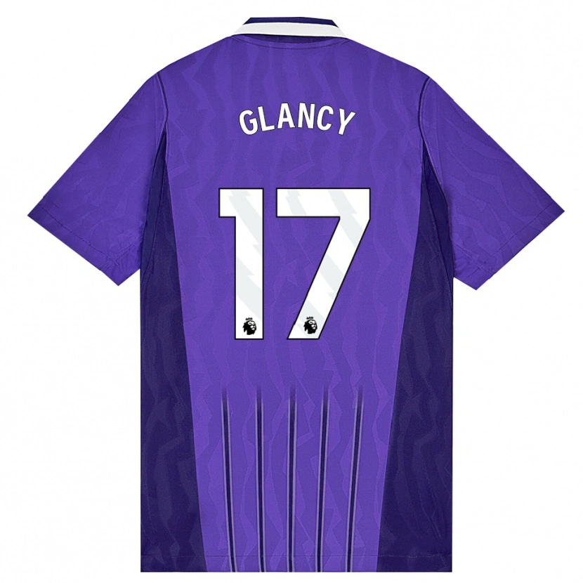 Danxen Heren Conall Glancy #17 Paars Wit Thuisshirt Derde Tenue 2026/27 T-Shirt