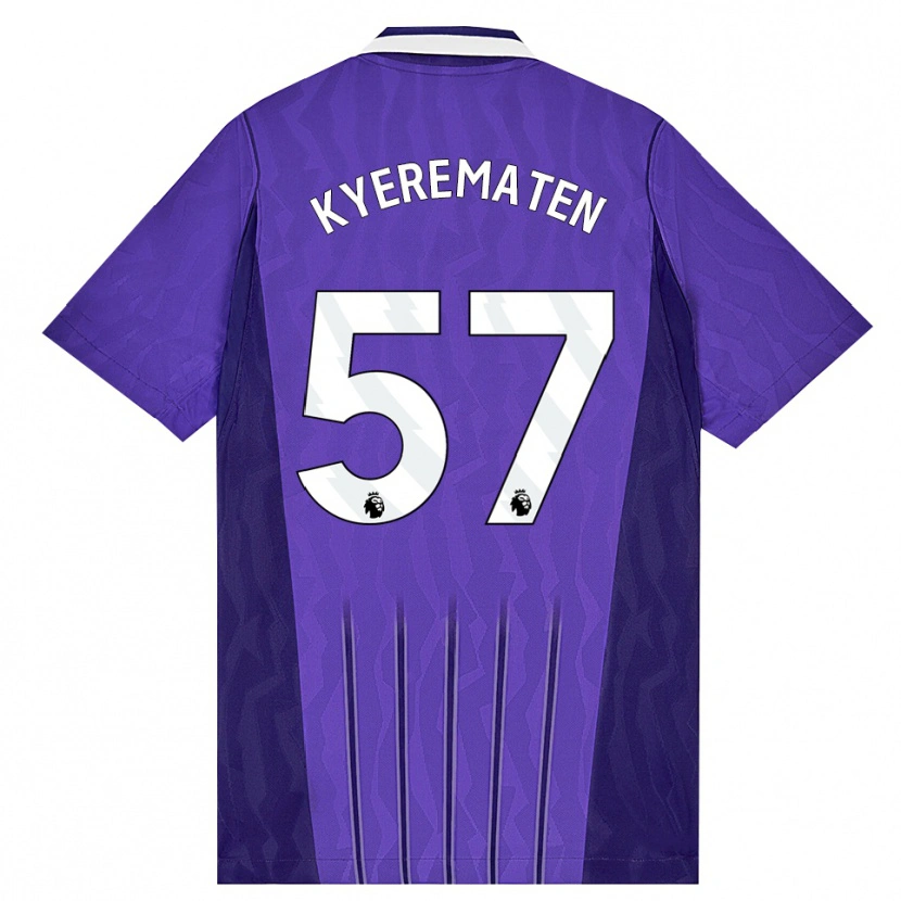Danxen Heren Rio Kyerematen #57 Paars Wit Thuisshirt Derde Tenue 2026/27 T-Shirt
