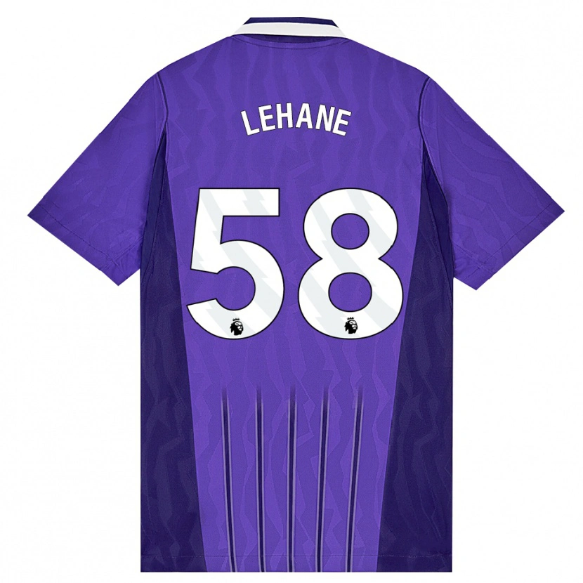 Danxen Heren Ellis Lehane #58 Paars Wit Thuisshirt Derde Tenue 2026/27 T-Shirt