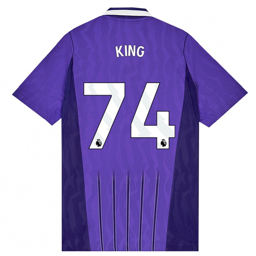Danxen Heren Maeson King #74 Paars Wit Thuisshirt Derde Tenue 2026/27 T-Shirt