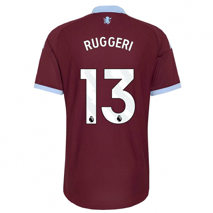 Danxen Heren Matteo Ruggeri #13 Korenbloemblauw Bordeaux Thuisshirt Thuistenue 2026/27 T-Shirt