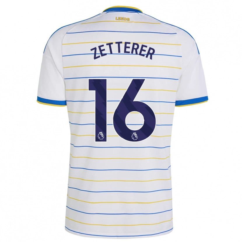 Danxen Heren Michael Zetterer #16 Rood Geel Blauw Thuisshirt Thuistenue 2026/27 T-Shirt