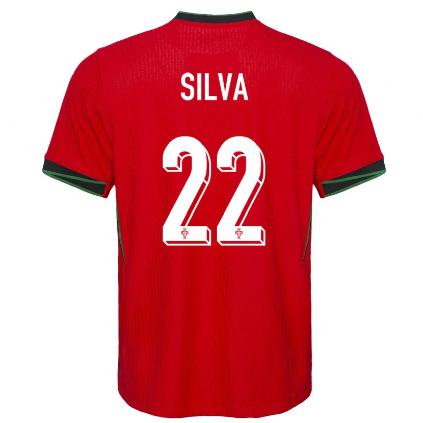 Danxen Kinderen Portugal Rui Silva #22 Rood Thuisshirt Thuistenue 24-26 T-Shirt