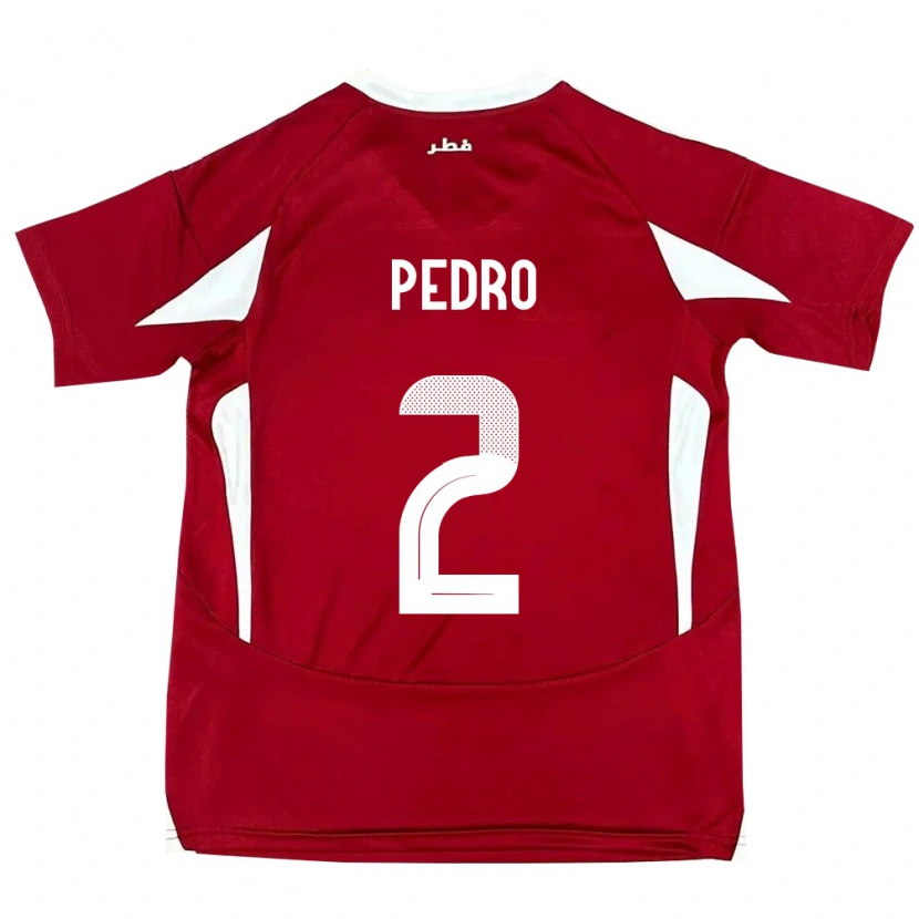 Danxen Kinderen Qatar Ro Ro #2 Rood Thuisshirt Thuistenue 24-26 T-Shirt