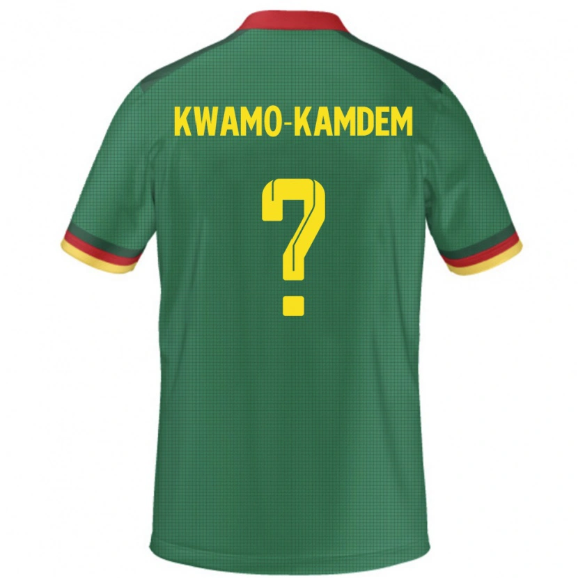 Danxen Kinderen Kameroen Jerome Noel Kwamo-Kamdem #0 Groen Thuisshirt Thuistenue 24-26 T-Shirt