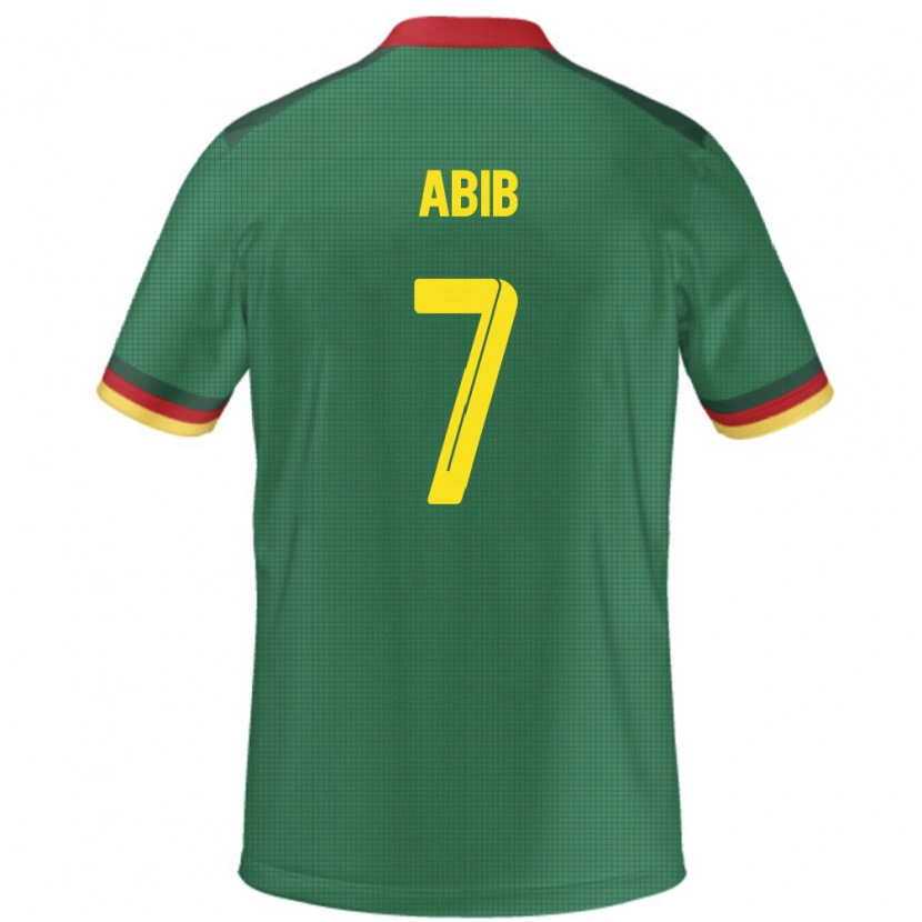 Danxen Kinderen Kameroen Tize Abib #7 Groen Thuisshirt Thuistenue 24-26 T-Shirt
