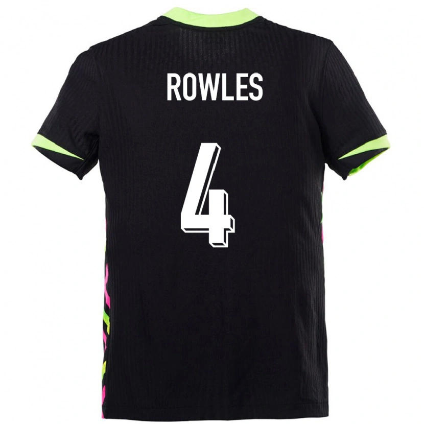 Danxen Kinderen Australië Kye Rowles #4 Donkerblauw Uitshirt Uittenue 24-26 T-Shirt