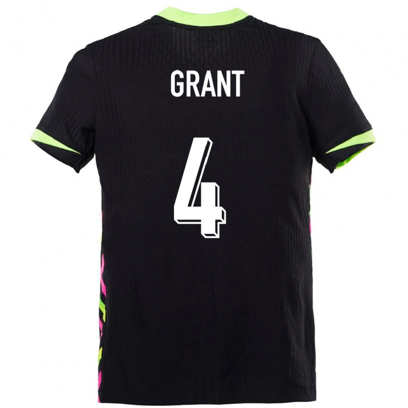 Danxen Kinderen Australië Rhyan Grant #4 Donkerblauw Uitshirt Uittenue 24-26 T-Shirt