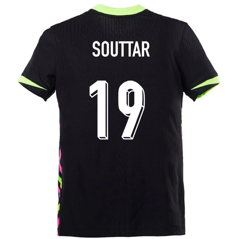 Danxen Kinderen Australië Harry Souttar #19 Donkerblauw Uitshirt Uittenue 24-26 T-Shirt