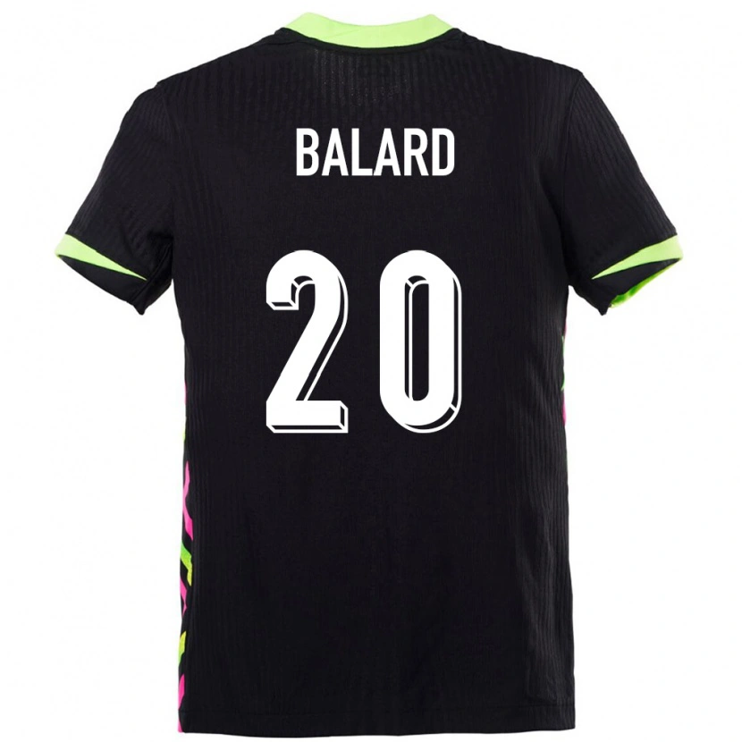 Danxen Kinderen Australië Max Balard #20 Donkerblauw Uitshirt Uittenue 24-26 T-Shirt