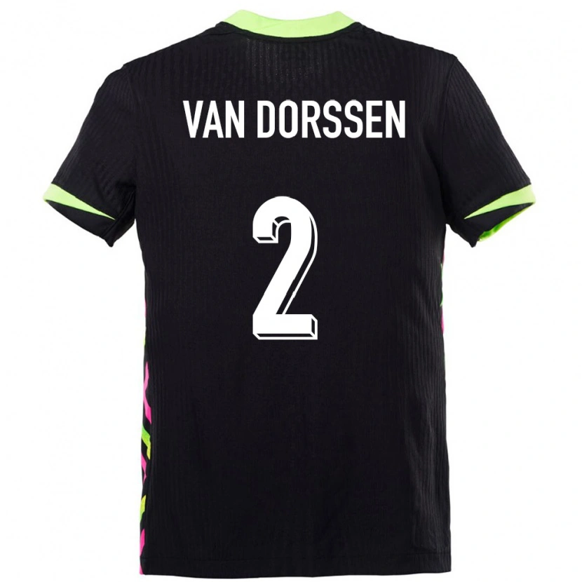 Danxen Kinderen Australië Ben Van Dorssen #2 Donkerblauw Uitshirt Uittenue 24-26 T-Shirt