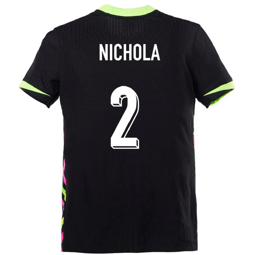 Danxen Kinderen Australië Malual Nichola #2 Donkerblauw Uitshirt Uittenue 24-26 T-Shirt
