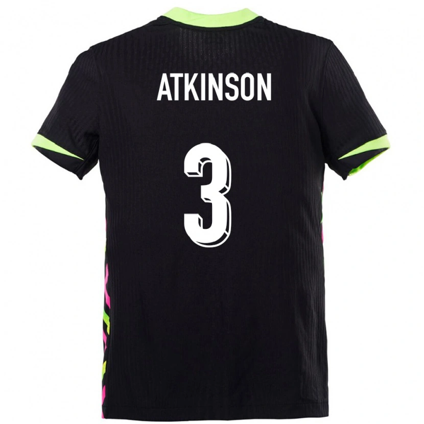 Danxen Kinderen Australië Nathaniel Atkinson #3 Donkerblauw Uitshirt Uittenue 24-26 T-Shirt