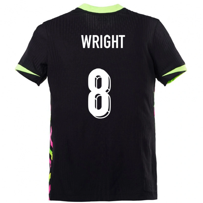 Danxen Kinderen Australië Bailey Wright #8 Donkerblauw Uitshirt Uittenue 24-26 T-Shirt