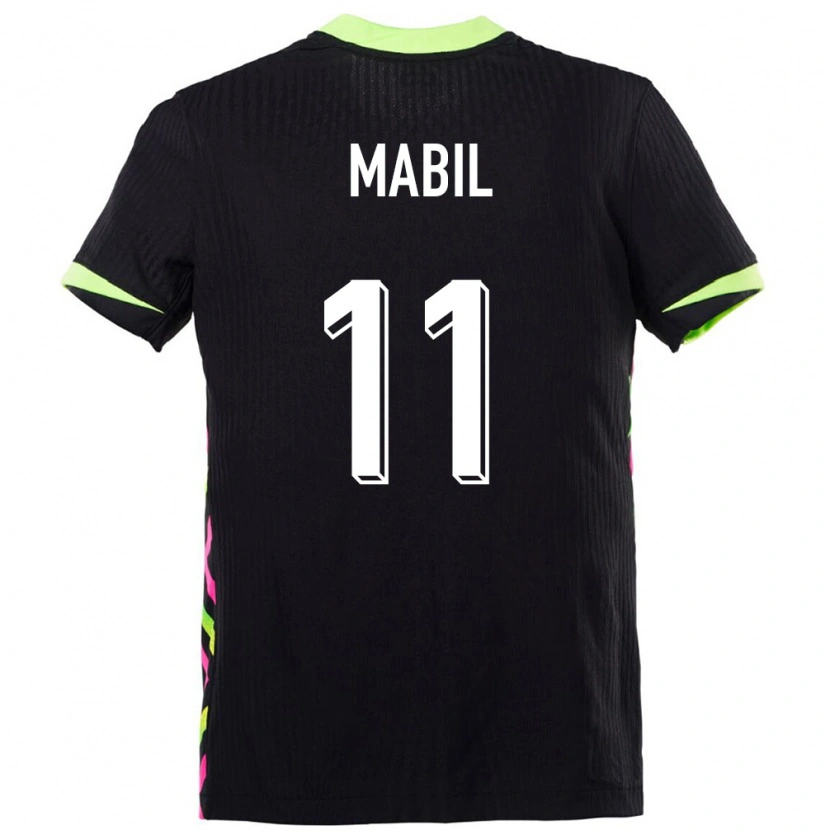 Danxen Kinderen Australië Awer Mabil #11 Donkerblauw Uitshirt Uittenue 24-26 T-Shirt