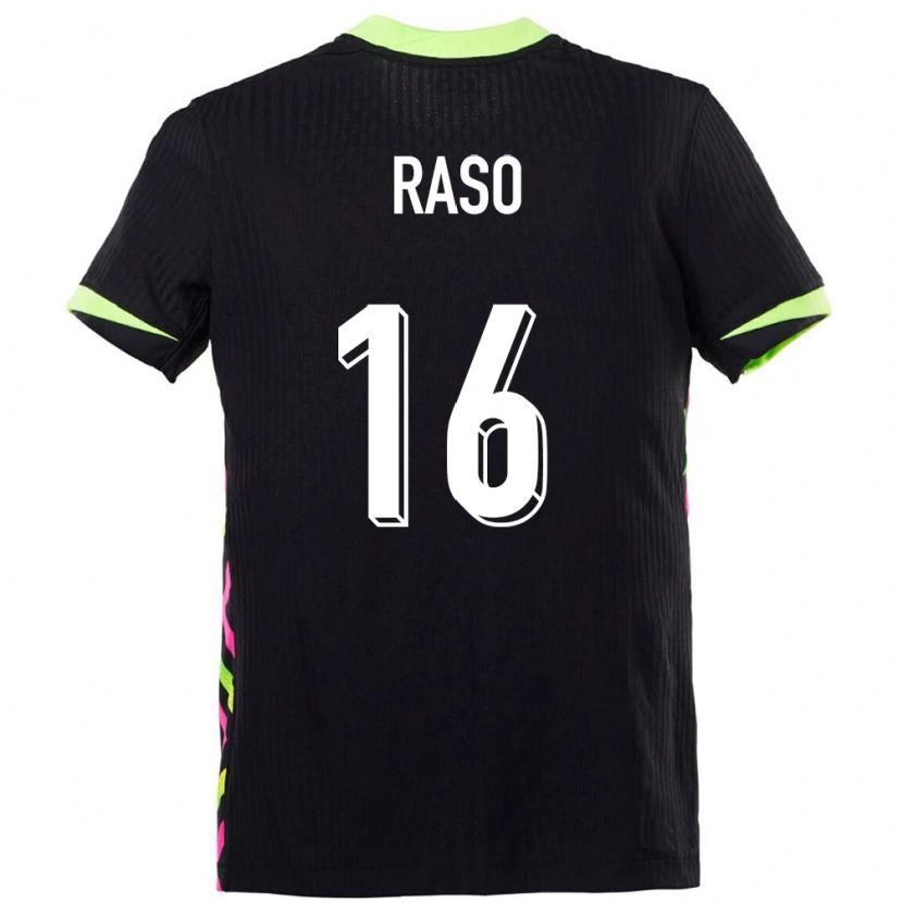 Danxen Kinderen Australië Hayley Raso #16 Donkerblauw Uitshirt Uittenue 24-26 T-Shirt