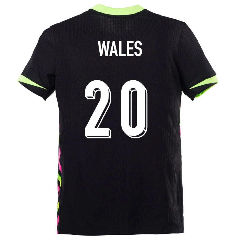 Danxen Kinderen Australië Lachlan Wales #20 Donkerblauw Uitshirt Uittenue 24-26 T-Shirt