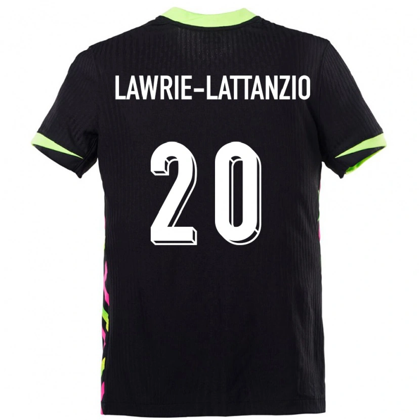 Danxen Kinderen Australië Luis Lawrie Lattanzio #20 Donkerblauw Uitshirt Uittenue 24-26 T-Shirt