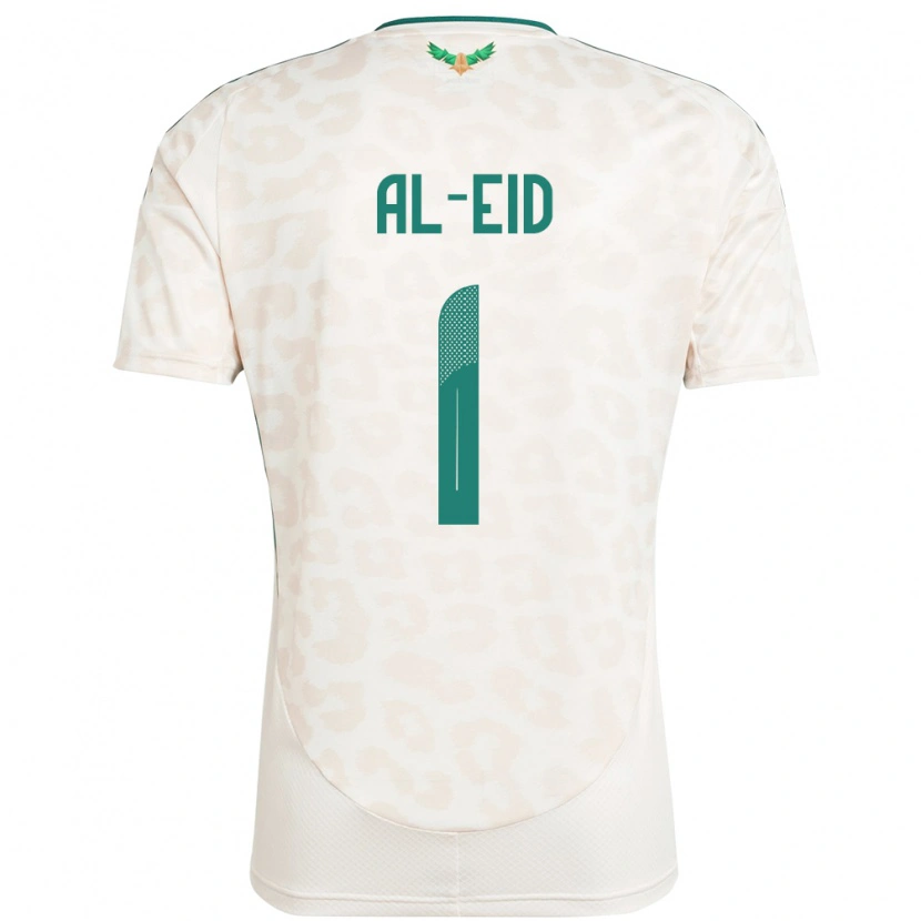 Danxen Kinderen Saoedi-Arabië Mousa Al-Eid #1 Wit Uitshirt Uittenue 24-26 T-Shirt