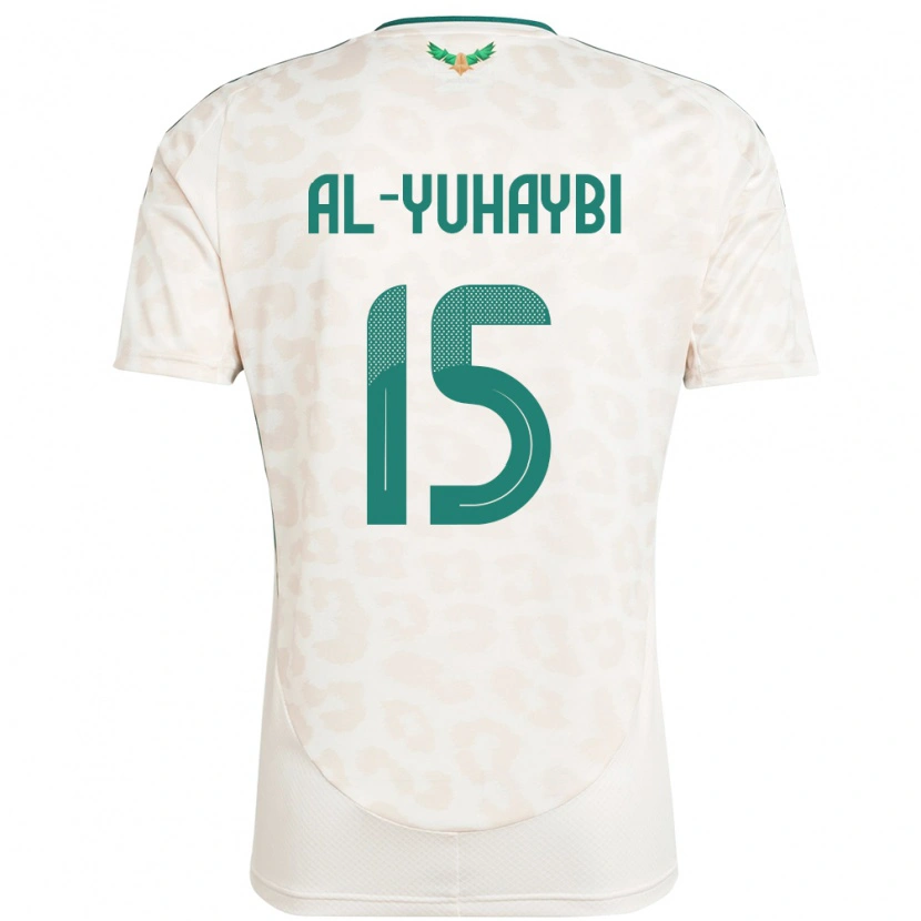 Danxen Kinderen Saoedi-Arabië Amar Al-Yuhaybi #15 Wit Uitshirt Uittenue 24-26 T-Shirt