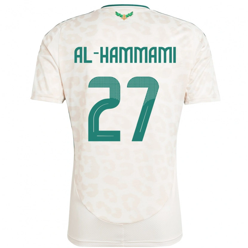 Danxen Kinderen Saoedi-Arabië Hammam Al-Hammami #27 Wit Uitshirt Uittenue 24-26 T-Shirt