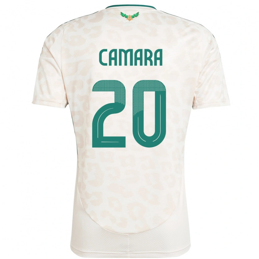 Danxen Kinderen Saoedi-Arabië Haroune Camara #20 Wit Uitshirt Uittenue 24-26 T-Shirt