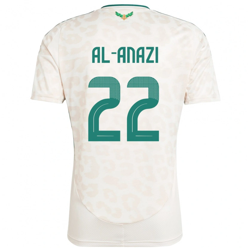 Danxen Kinderen Saoedi-Arabië Lama Al Anazi #22 Wit Uitshirt Uittenue 24-26 T-Shirt