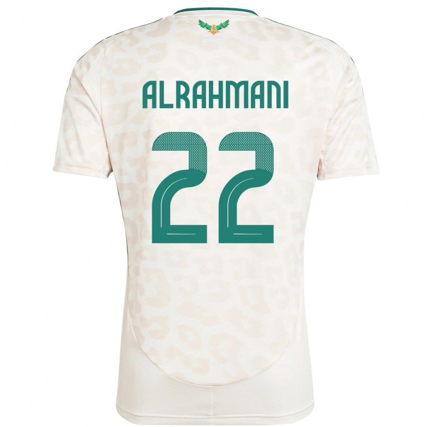 Danxen Kinderen Saoedi-Arabië Saleh Alrahmani #22 Wit Uitshirt Uittenue 24-26 T-Shirt
