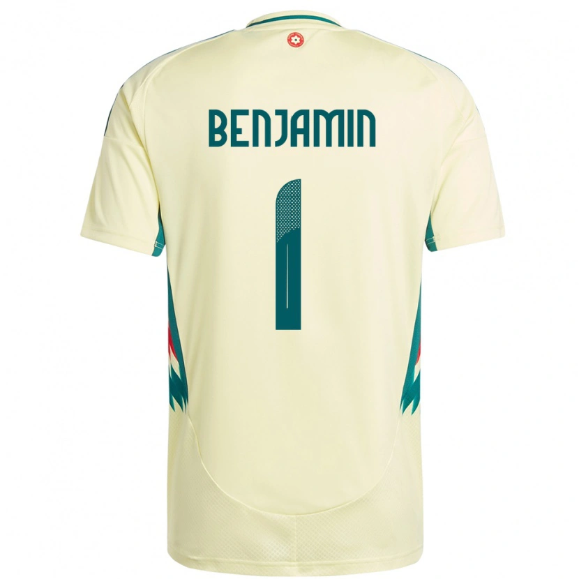 Danxen Kinderen Wales Lewys Benjamin #1 Beige Geel Uitshirt Uittenue 24-26 T-Shirt