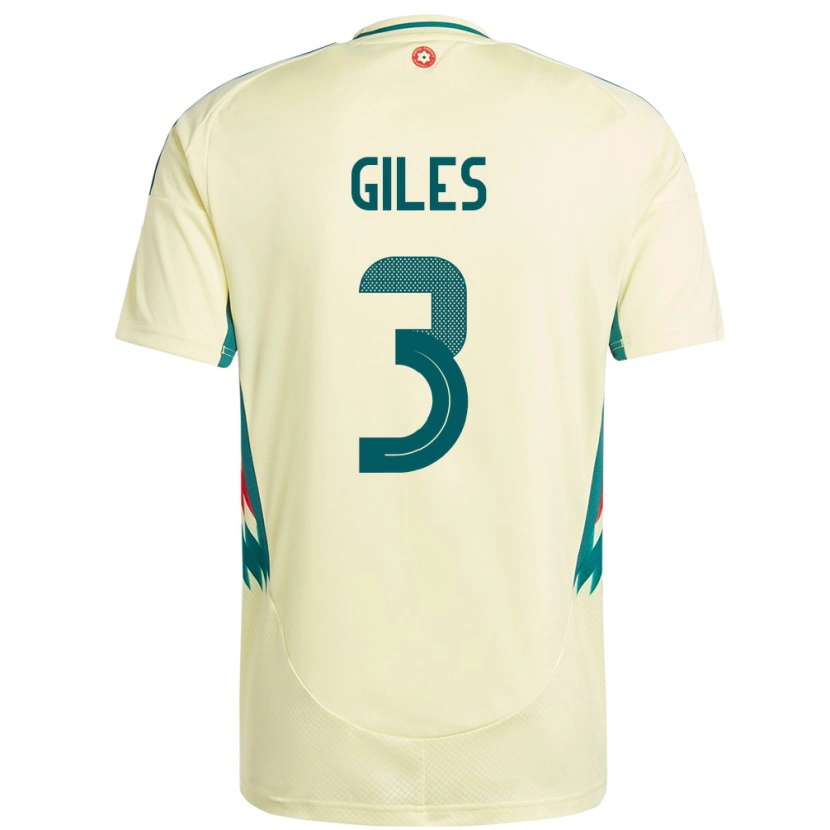 Danxen Kinderen Wales Luey Giles #3 Beige Geel Uitshirt Uittenue 24-26 T-Shirt