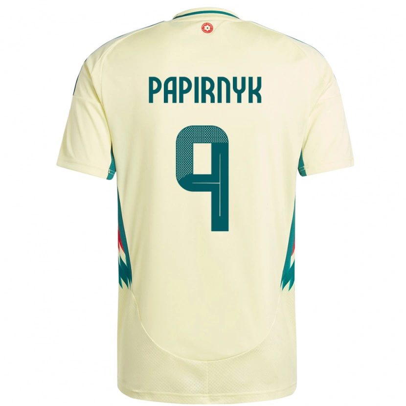 Danxen Kinderen Wales Leo Papirnyk #9 Beige Geel Uitshirt Uittenue 24-26 T-Shirt