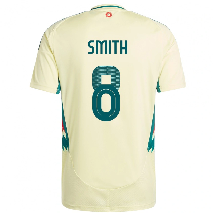 Danxen Kinderen Wales Matt Smith #8 Beige Geel Uitshirt Uittenue 24-26 T-Shirt