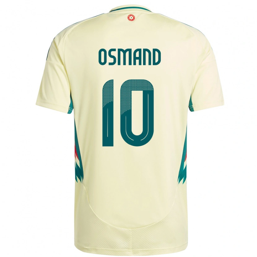 Danxen Kinderen Wales Callum Osmand #10 Beige Geel Uitshirt Uittenue 24-26 T-Shirt