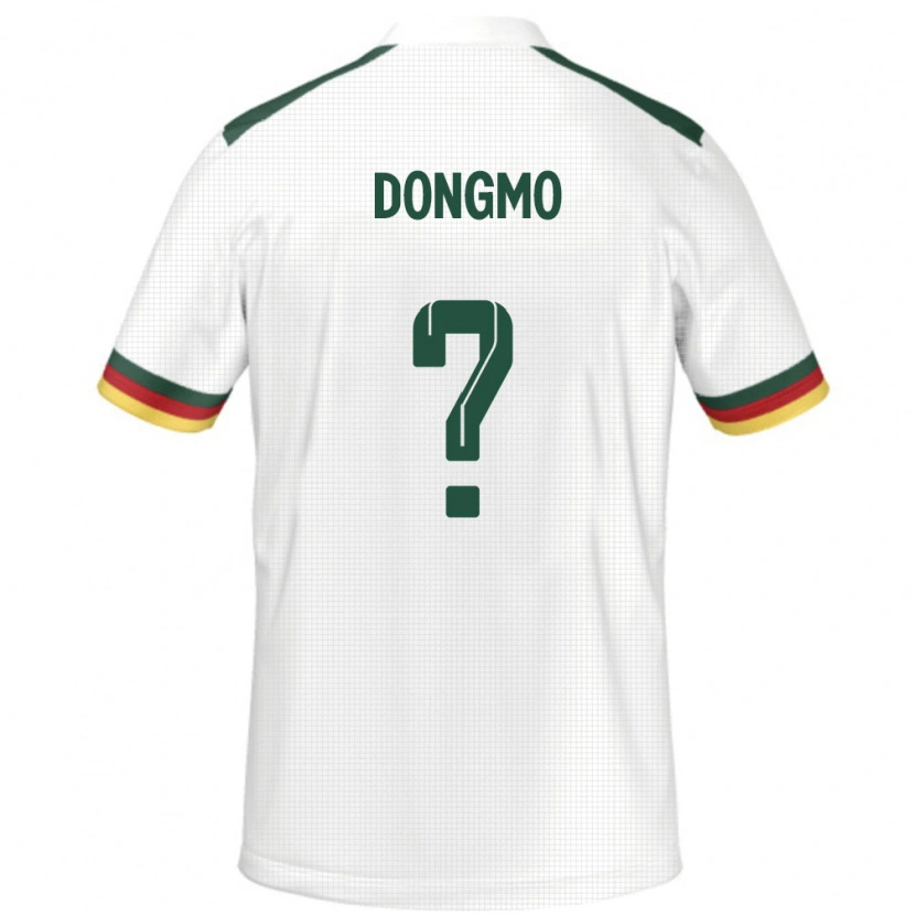 Danxen Kinderen Kameroen Danel Dongmo #0 Wit Uitshirt Uittenue 24-26 T-Shirt