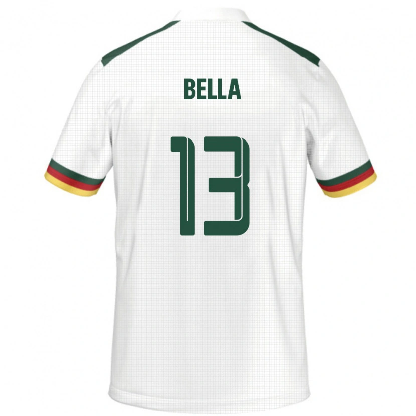 Danxen Kinderen Kameroen Rose Bella #13 Wit Uitshirt Uittenue 24-26 T-Shirt