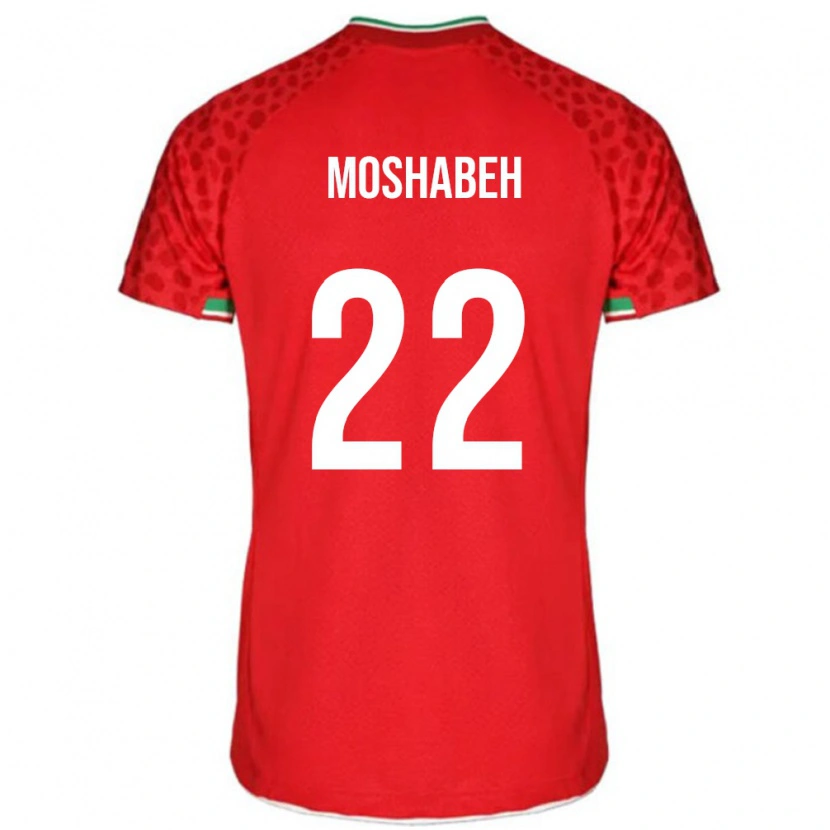 Danxen Kinderen Iran Mahan Moshabeh #22 Rood Uitshirt Uittenue 24-26 T-Shirt