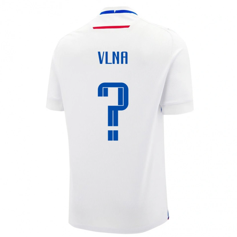 Danxen Kinderen Slowakije Simon Vlna #0 Wit Uitshirt Uittenue 24-26 T-Shirt