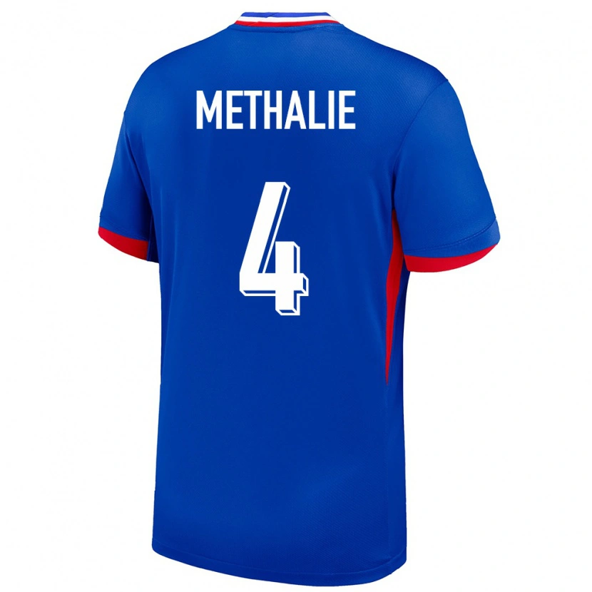 Danxen Heren Frankrijk Dayann Methalie #4 Blauw Thuisshirt Thuistenue 24-26 T-Shirt